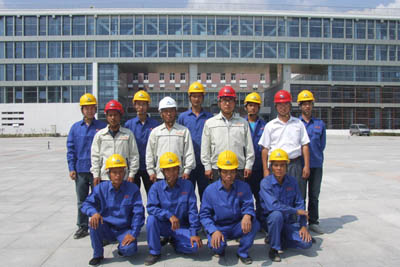 威孚建材施工团队